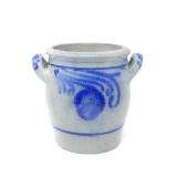 GERMAN WESTERWALD SALT GLAZED STONEWARE CROCK