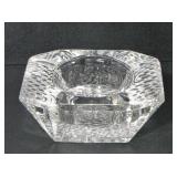 CLEAR CRYSTAL ASHTRAY