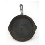 T. EATON CAST IRON FRYPAN WITH DOUBLE SPOUT