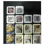 ASSORTED COASTERS