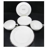 MANTLES, WEDGWOOD PLATINUM BONE CHINA