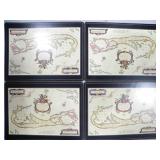 4 PIMPERNEL PLACEMATS