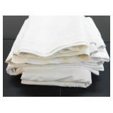 LOT OF ASSORTED WHITE TABLE LINENS