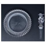 MIKASA WINE BOTTLE COASTER & STOPPER