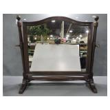 ANTIQUE MAHOGANY VANITY/DRESSING MIRROR