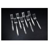 8 LOPEZ TAXCO STERLING SILVER FORKS 326g