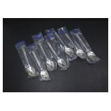 7 INTERNATIONAL STERLING SILVER SPOONS 244g