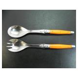 ORANGE LAGUIOLE JEAN NERON SALAD SERVER SET