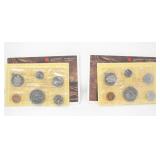 2 RCM 1985 50TH ANN VOYAGEUR UNCIRCULATED COIN SET