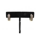 10KT GOLD EARRINGS 3.94g