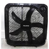 PELONIS BLACK PLASTIC 20' BOX FAN WORKING