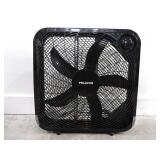 PELONIS BLACK PLASTIC 20' BOX FAN WORKING