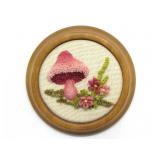 TUFTED MUSHROOM WALL HANGING DECORATION