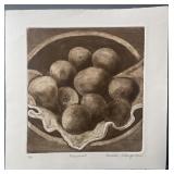 PAMELA CLAUGHTON 'HARVEST' ETCHING A/P