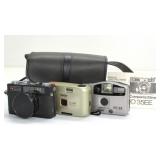 VIVITAR, PENTAX AND GAF CAMERAS IN KODAK CASE