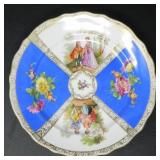 DRESDEN GERMANY QUATREFOIL PLATE BY RICHARD KLEM