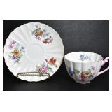 SHELLEY ENGLAND CHINA TEA CUP AND SAUCER