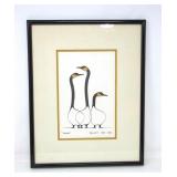 BENJAMIN CHEE CHEE 'FRIENDS' LITHOGRAPH PRINT