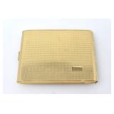 GOLD-TONED CIGARETTE CASE