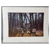 PAMELA CLAUGHTON 'BROOKDALE' ETCHING IN COLOUR