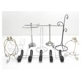 ASSORTED HOME / BATHROOM STANDS, HOLDERS