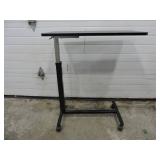 ROLLING ADJUSTABLE HEIGHT OVERBED TABLE