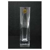 CRYSTAL FLUTE VASE BY CRISTAL D'ARQUES