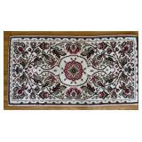 FLORAL DESIGN RUG 27'X52'