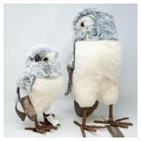 LIFE AT HOME HOLIDAY OWL FIGURINE