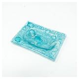 MURANO GLASS BUBBLE TEXTURED TRAY