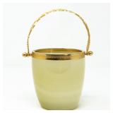 JADE AND GOLD-TONED BUCKET