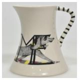 ANTHROPOLOGIE CERAMIC CREAMER