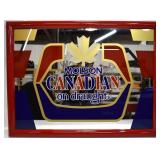 MOLSON CANADIAN ON DRAUGHT MIRROR