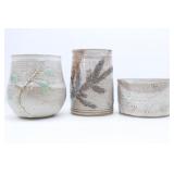 LEAF & SPRUCE LEAF DIMENSIONAL PRINT VASE & POTS