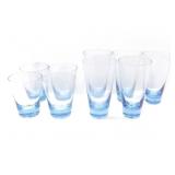 LIGHT BLUE MCM DRINKING GLASSES