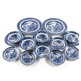 JOHNSON BROS. 'WILLOW' DINNERWARE SET