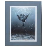 JEAN-LUC GRONDIN 'MARTIN-PÊCHEUR D'AMÉRIQUE' PRINT