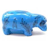 CERAMIC WILLIAM THE HIPPO REPRODUCTION
