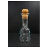 DANSK WINE DECANTER W/ WOOD STOPPER