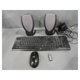 HP WIRELESS KEYBOARD & MOUSE COMBO & HARMON KARDON