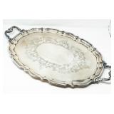 BIRKS REGENCY PLATE OVAL SERVING TRAY