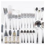 LOT OF ASSTD. SILVERPLATE FLATWARE/UTENSILS