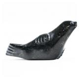 ISA OOMAYOUALOOK LAYING SEAL SOAPSTONE FIGURE