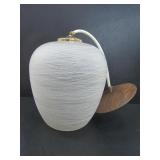 MCM SCANDINAVIAN GLASS BEEHIVE CEILING LAMP