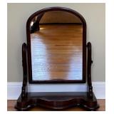 VICTORIAN STYLE MAHOGANY DRESSING TABLE MIRROR