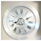 LARGE INDUSTRIAL STYLE METAL WALL CLOCK