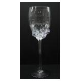 SIGNED ION TAMAIAN HAND-BLOWN ART WINE GLASS