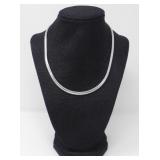 925 SILVER OMEGA NECKLACE 28g