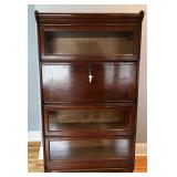 DROP FRONT BASSISTER BOOKCASE WRITING DESK