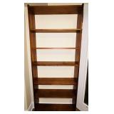 MCM TEAK 5 SHELF BOOKSHELF